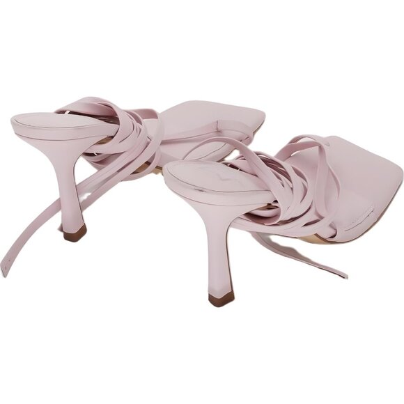 Marc Fisher Dominic Ankle Strap Sandal Medium Pink Size 6.5 - Picture 3 of 6